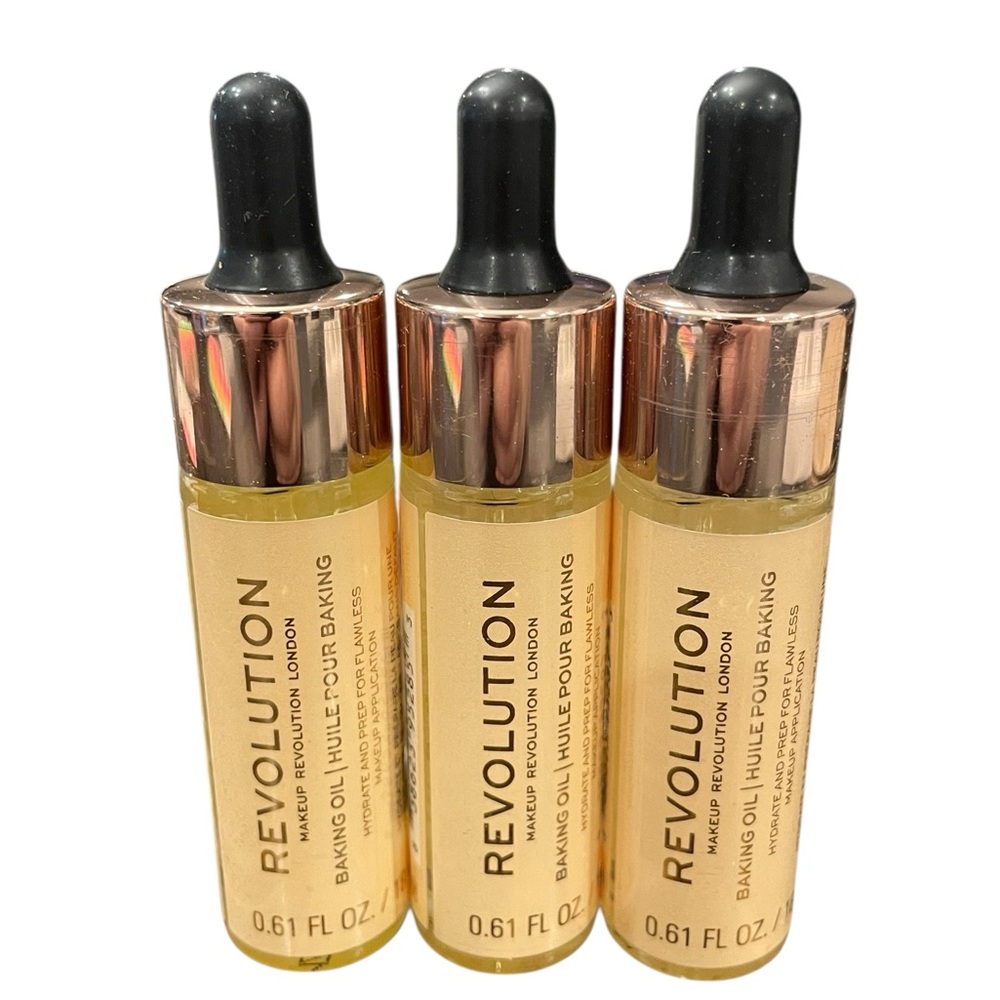 Makeup Revolution Baking Oil Hydrate Application Prep Flawless Makeup‎ NEW